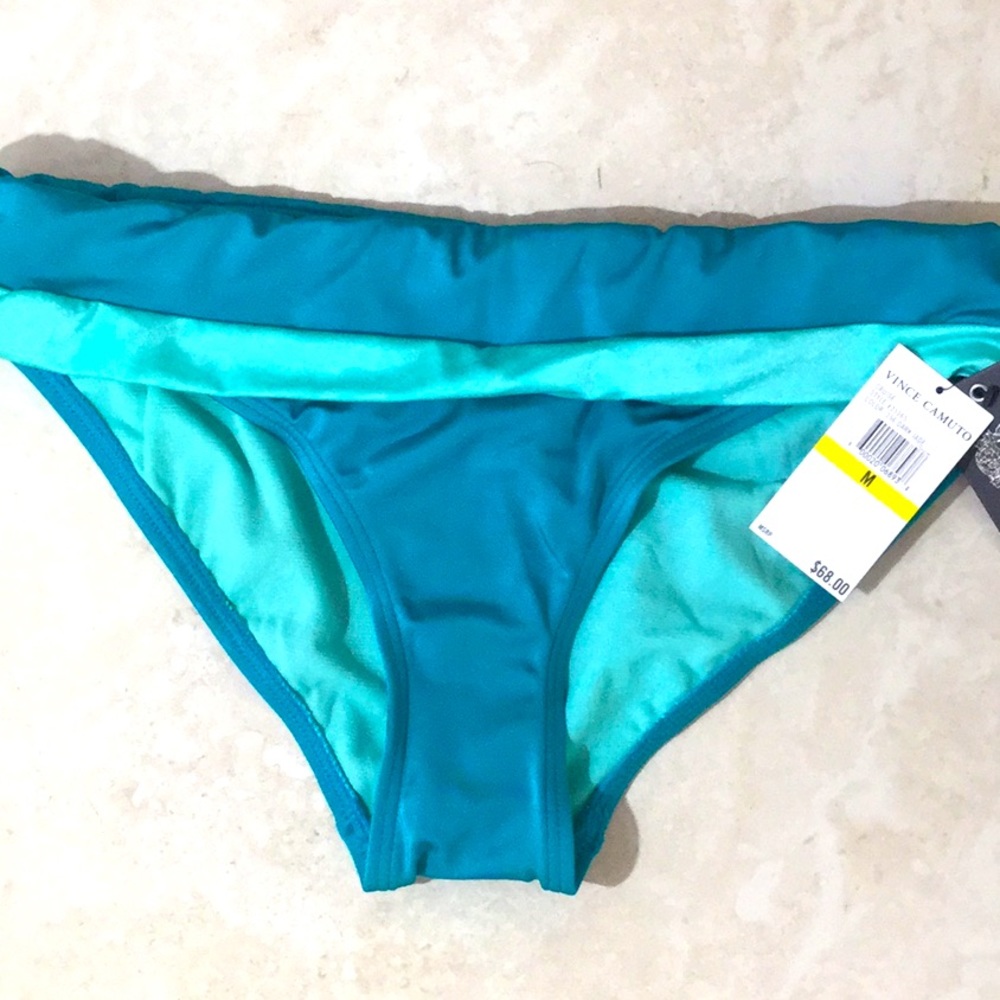 NWT Vince Camuto Turquoise Bikini Bottom